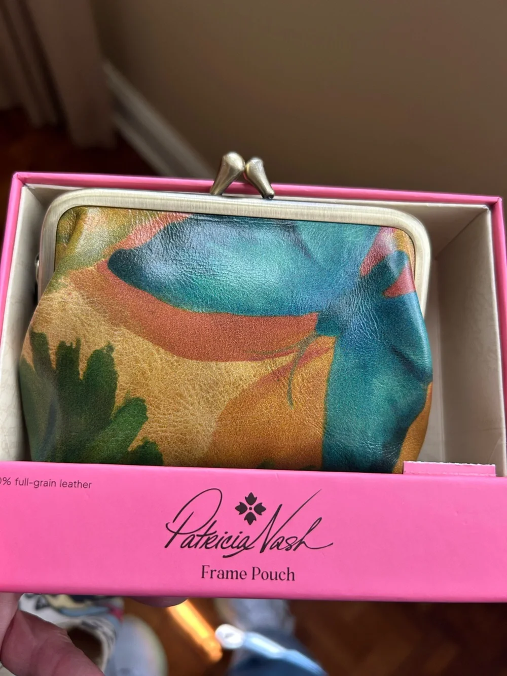 Patricia Nash Watercolor Butterfly Pouch